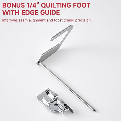 Open Toe Walking Foot with Guide