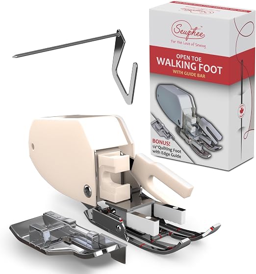 Open Toe Walking Foot with Guide