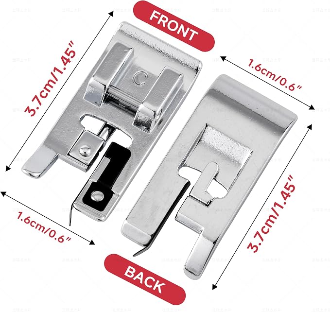 Edge & Hem Presser Foot Set