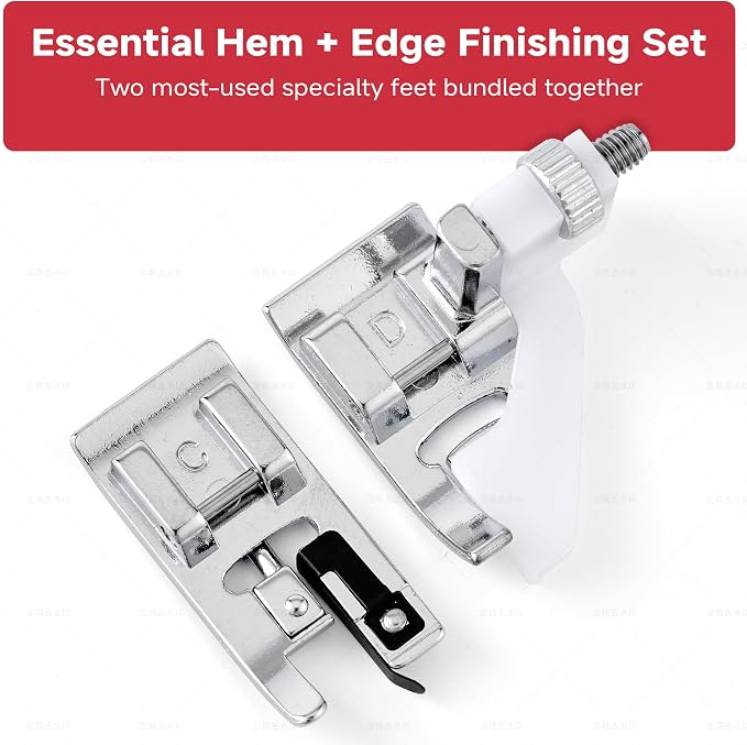 Edge & Hem Presser Foot Set